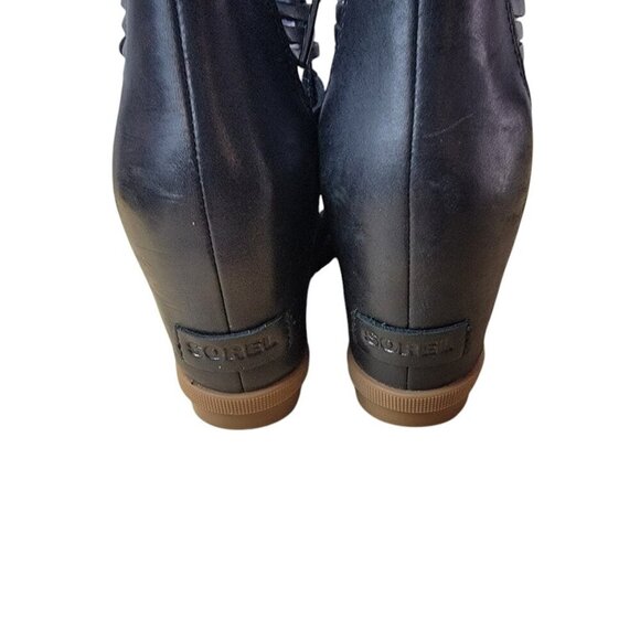 Sorel Joanie II Lace Wedge Sandals 9.5 - Chic & Comfy! - Picture 6 of 8